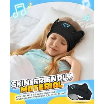 Boodlab Kids Headphones Headband Toddler, Baby Headphones for ipad, Bluetooth Toddler Headphones with Wired Playback 3.5 MM Jack,Toddler Airplane Travel Essentials for Boys & Girls