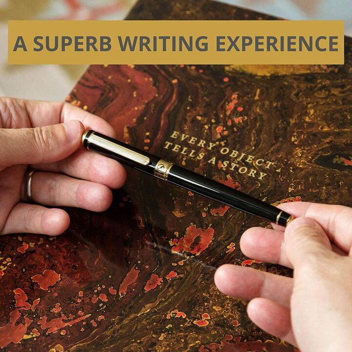 Scriveiner Black Lacquer Rollerball Pen - Luxury Writing