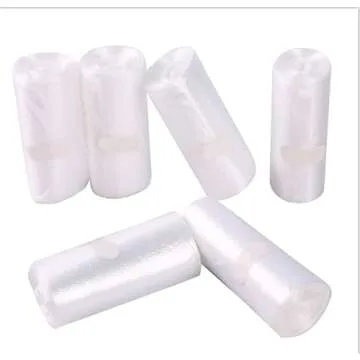 180 Counts Strong Trash Bags - 1.2-1.6 Gal Garbage Bags for Small Trash can/Trash Can Liners for Bedroom Home Kitchen Office, fit 5 Liter or less Trash Can (Clear)