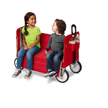 Radio Flyer 3-in-1 EZ Folding Wagon for Kids and Cargo