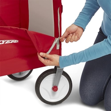 Radio Flyer 3-in-1 EZ Folding Wagon for Kids and Cargo