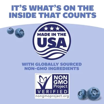 Genexa Kids Acetaminophen Dye Free Organic Blueberry Flavor