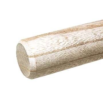 Ikee Design Rustic Oak Color Wooden Bracelet Bangle Scrunch Display Stand, Wood Jewelry Storage Holder for Store Display and Home Decor, Oak Color, 12" W x 7" H