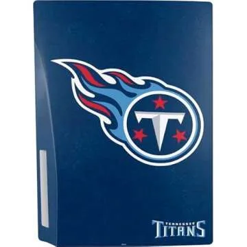 Skinit Decal Gaming Skin Compatible with PS5 Bundle - Officially Licensed NFL Tennessee Titans Distressed Design