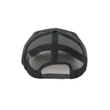 AMERICAN NEEDLE Fender Guitars Patch Unisex Valin Adjustable Snapback Baseball Hat (FEND-1906A-BLK)
