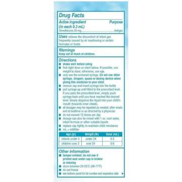 Mylicon Infant Gas Relief Drops Original Formula 1 oz (30 ml)