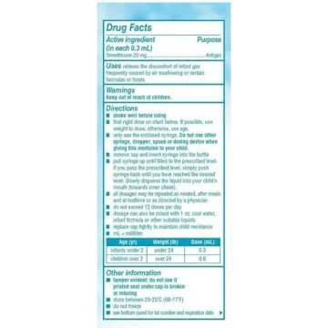 Mylicon Infant Gas Relief Drops Original Formula 1 oz (30 ml)