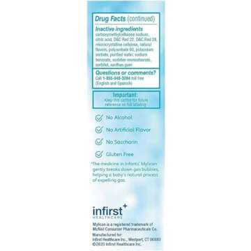 Mylicon Infant Gas Relief Drops Original Formula 1 oz (30 ml)