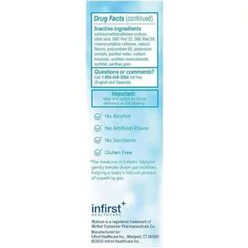 Mylicon Infant Gas Relief Drops Original Formula 1 oz (30 ml)