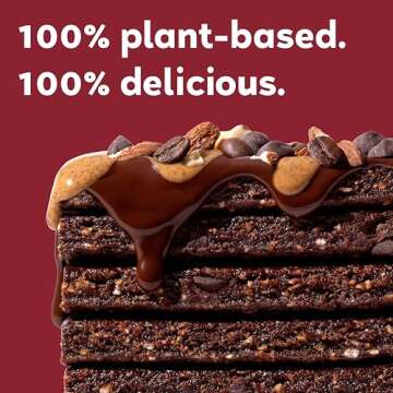 GoMacro MacroBar Organic Vegan Protein Bars - Mocha Chocolate Chip (2.3 Ounce Bars, 12 Count)
