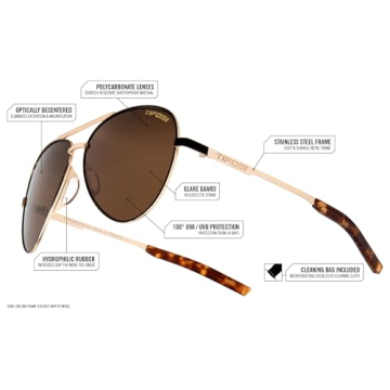 Tifosi Optics Shwae Aviator Sunglasses in Graphite