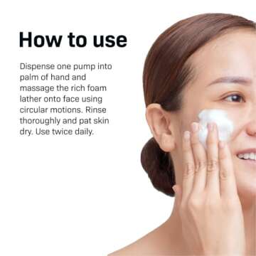 Revision Skincare Gentle Foaming Cleanser, Soap Free Facial Cleanser and Makeup Remover, Soothing and Moisturizing, 5 fl oz