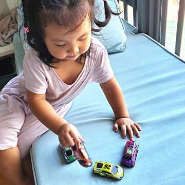 Himeeu Pull Back Racing Cars for Toddlers - Set of 5