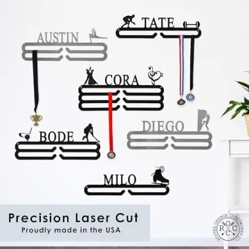 Personalized Medal Hanger for Award Display