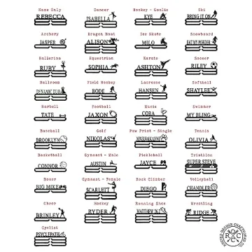 Personalized Medal Hanger for Award Display