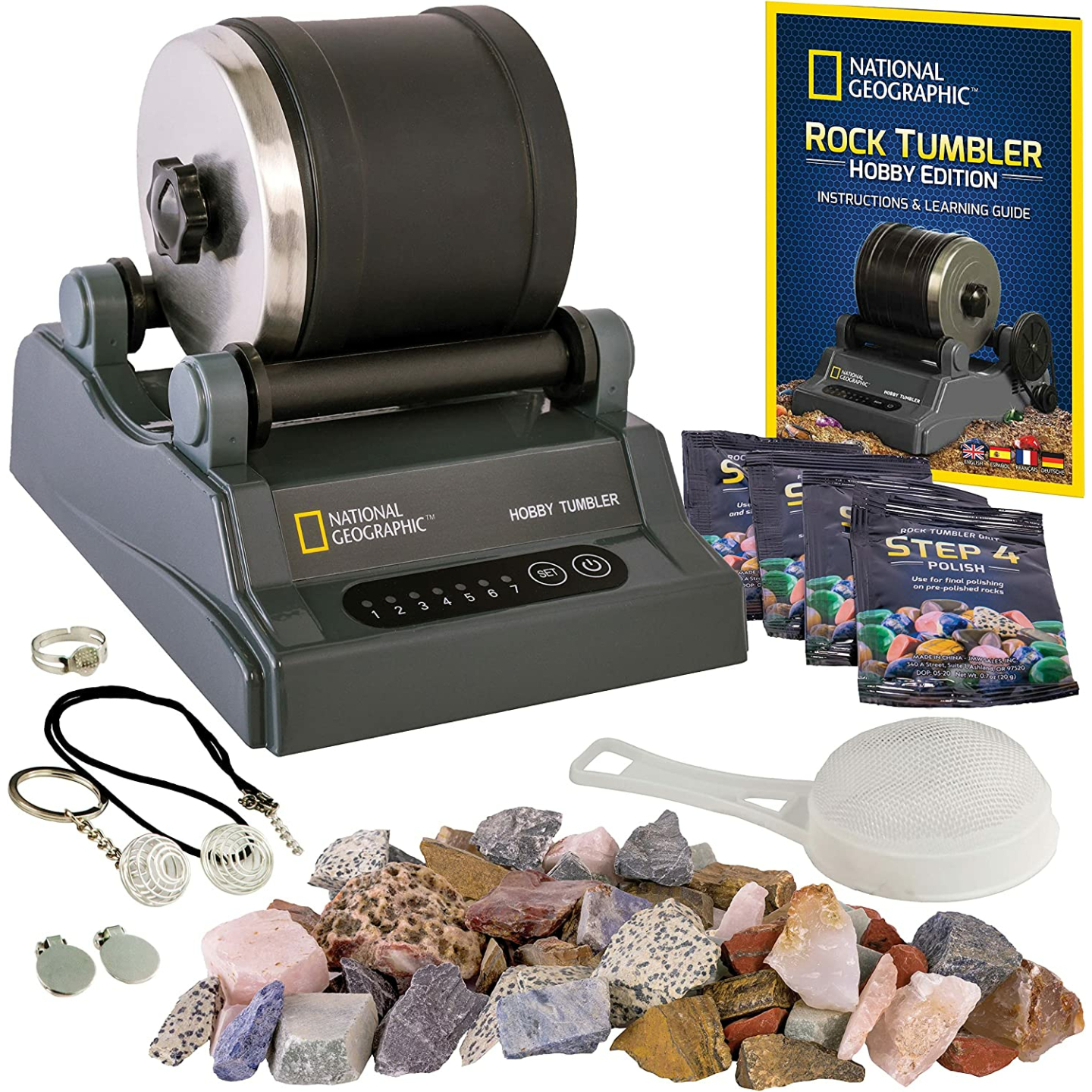 Rock Tumbler Kit - Fun STEM Science Activity