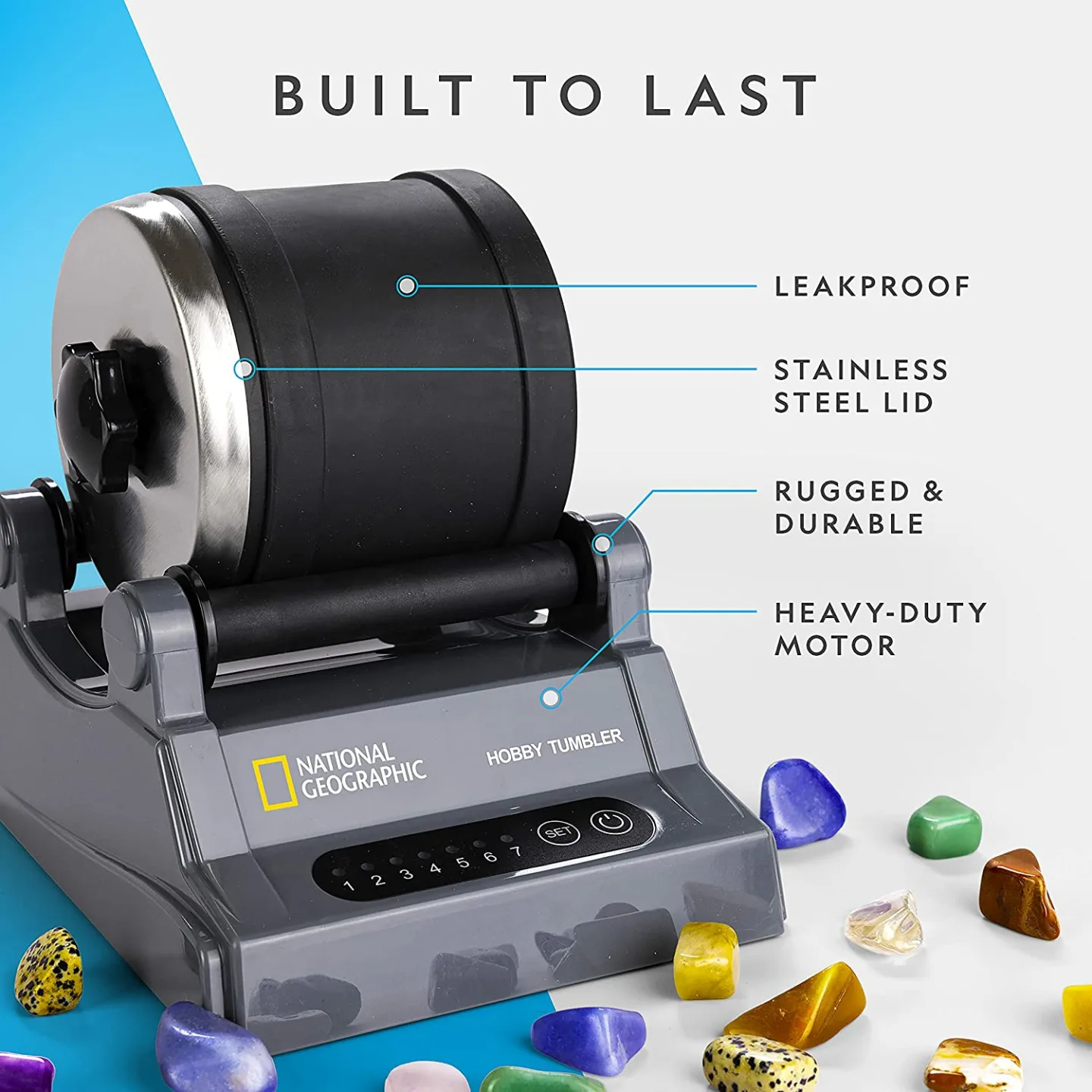 Rock Tumbler Kit - Fun STEM Science Activity
