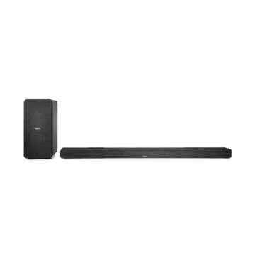 Denon DHT-S517 Sound Bar for TV with Wireless Subwoofer, 3D Surround Sound, Dolby Atmos, HDMI eARC C...