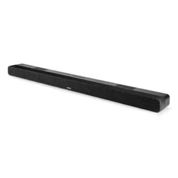 Denon DHT-S517 Sound Bar for TV with Wireless Subwoofer, 3D Surround Sound, Dolby Atmos, HDMI eARC Compatibility, Wireless Music Streaming via Bluetooth, Quick Setup, Wall-Mountable