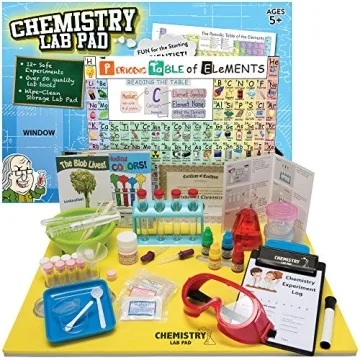 Ben Franklin Toys Chemistry Lab Pad Science Kit: 12+ Experiments for Kids