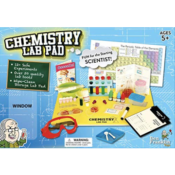 Ben Franklin Toys Science Kit with 12+ Experiments for Kids