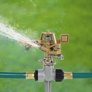 Heavy Duty Biswing Impact Sprinklers for Garden Irrigation