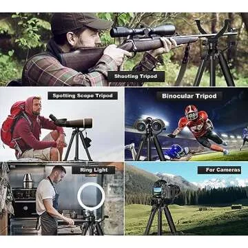 Versatile Spotting Scope Tripod for Shooting and Hunting