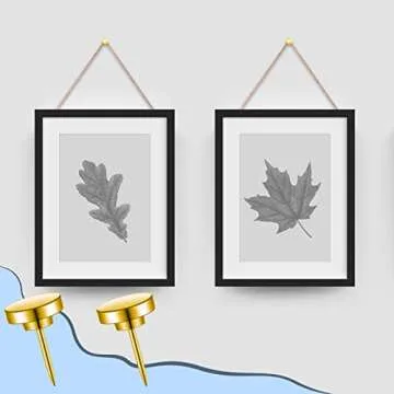 Elegant 30 Pieces Push Pins for Picture Hanging and Decor