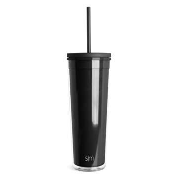 Simple Modern Plastic Tumbler | Stylish & Reusable | 24oz