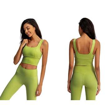 Bontierie Women’s Padded Sports Bra for Workout and Yoga