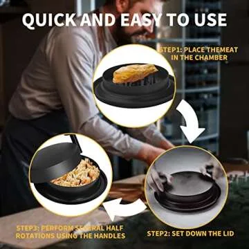 Effortless Meat Shredding with Fsadwnn Chicken Shredder