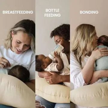 Snuggle Me Organic Nursing Pillow with Cotton Cover