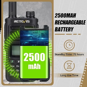 Retevis RA89 Ham Radio 10W Dual Band with Waterproof Design