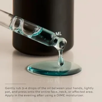 DIME Beauty Blue Facial Oil for Clear Skin and Hydration