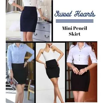 Stylish Sweet Hearts Mini Pencil Skirt for Women
