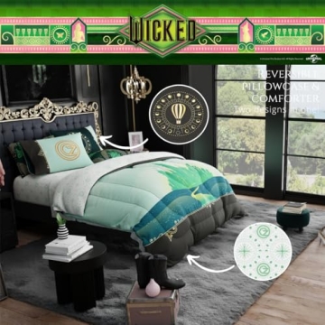 Wicked Elphaba and Glinda Bedding Set - Cozy Kids Decor