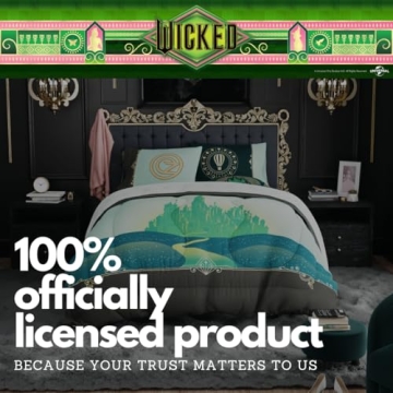 Wicked Elphaba and Glinda Bedding Set - Cozy Kids Decor