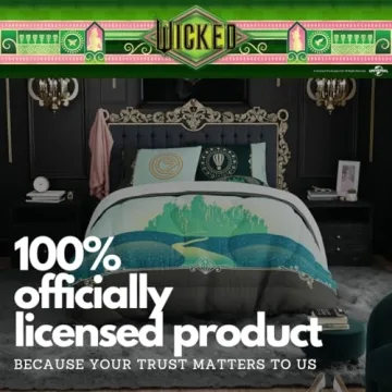 Wicked Elphaba and Glinda Bedding Set - Cozy Kids Decor
