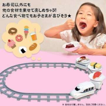Rotating Sushi Bar at Home, Train Goes Around