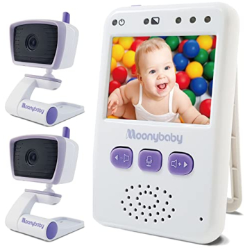 MoonyBaby Baby Monitor with Night Vision and Long Battery Life