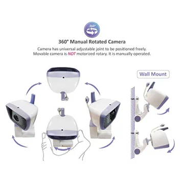 MoonyBaby Baby Monitor with Night Vision and Long Battery Life