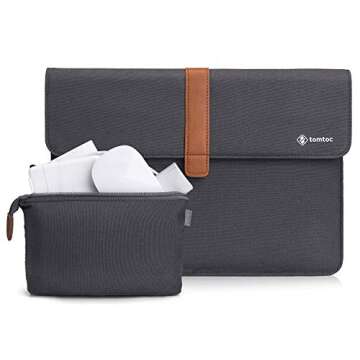 Slim Carrying Case for Microsoft Surface and MacBook | tomtoc