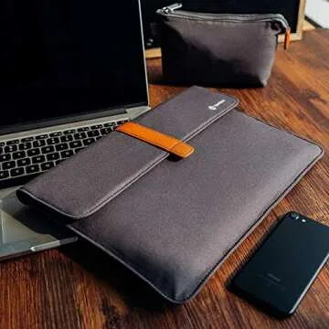 Slim Carrying Case for Microsoft Surface and MacBook | tomtoc