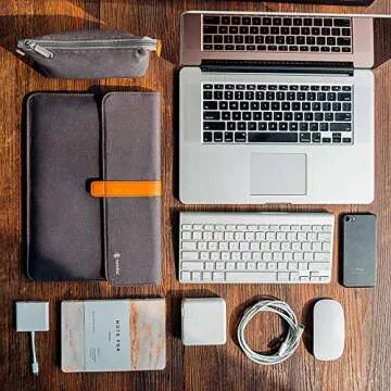 Slim Carrying Case for Microsoft Surface and MacBook | tomtoc