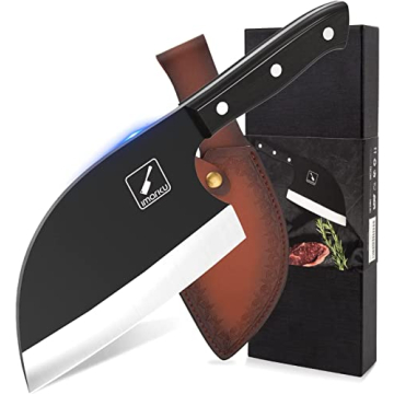 imarku Butcher Knife: The Ultimate 7" Serbian Chef Knife for Culinary Experts