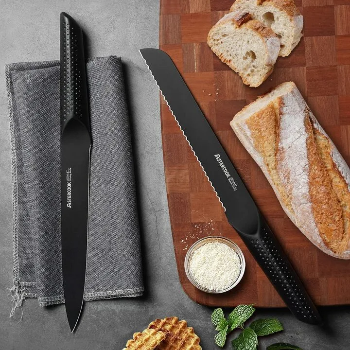 15-Piece Chef Knife Set - German Steel & Black Block