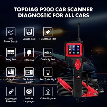 Topdiag P200 Power Probe for Automotive Diagnostics