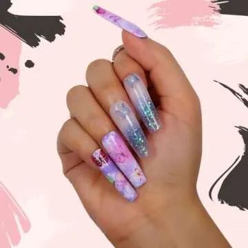 Makartt Nail Foil Sheets 10 Rolls Amazing Designs