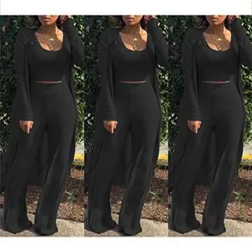 Chic Women's Three-Piece Winter Tracksuit for Any Occasion