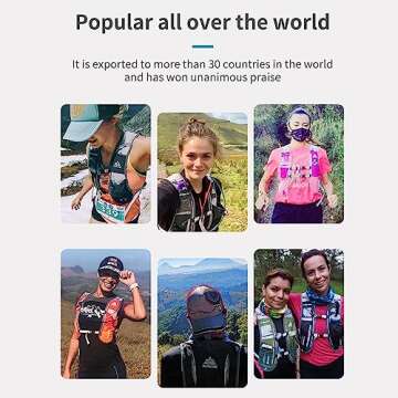 AONIJIE Hydration Backpack Vest for Outdoor Sports Breathable and Lightweight,Hydration Pack for Running, Cycling, and Hiking